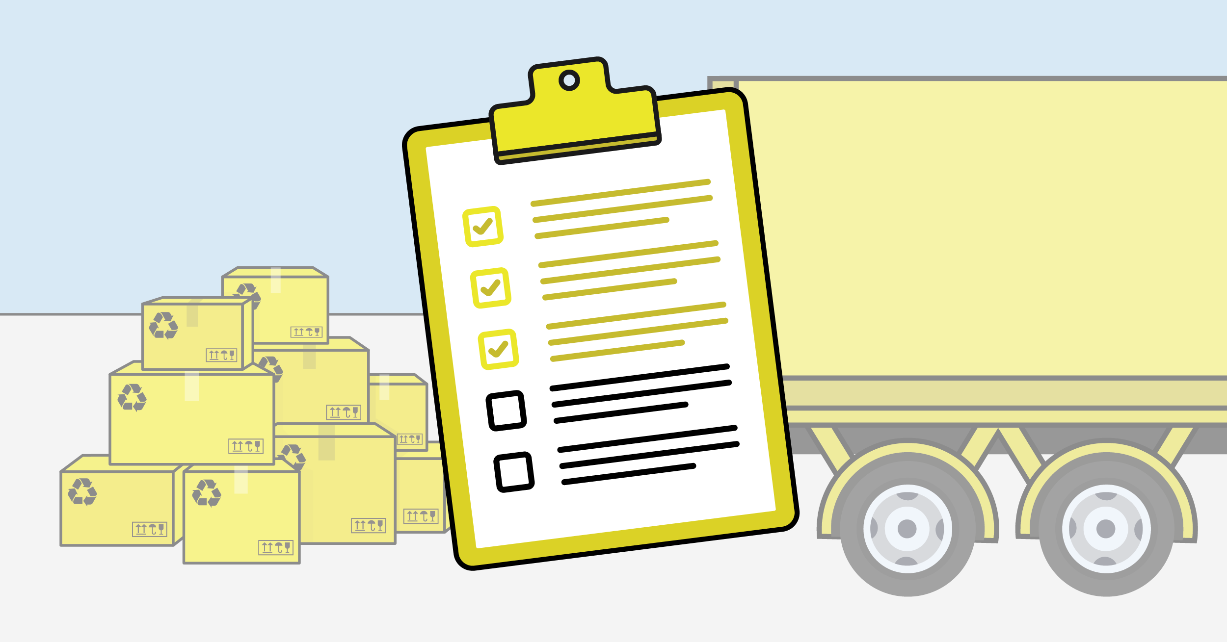 Truck security checklist