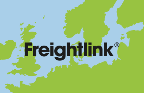 Freightlink ferry truck and map