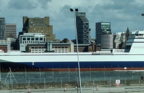 Stena Line Bore Song at Birkenhead port